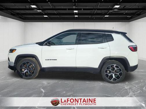 Bright White Clearcoat 2025 Jeep Compass Limited