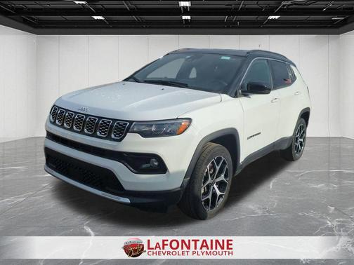 Bright White Clearcoat 2025 Jeep Compass Limited
