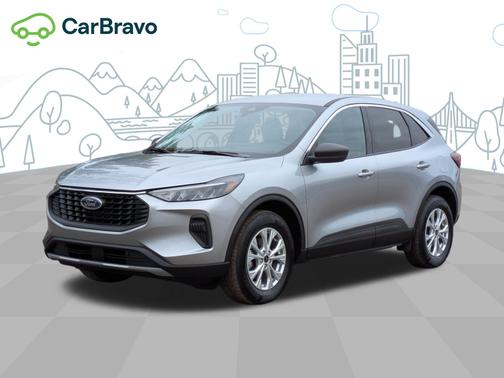 Iconic Silver Metallic 2023 Ford Escape Active