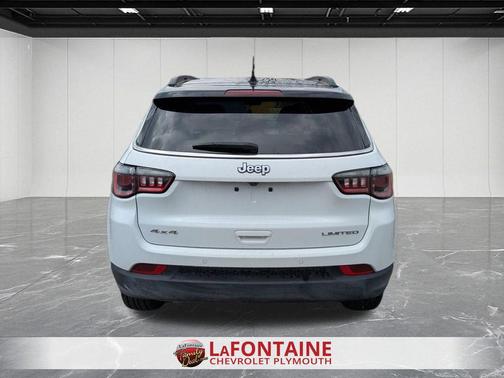 Bright White Clearcoat 2025 Jeep Compass Limited