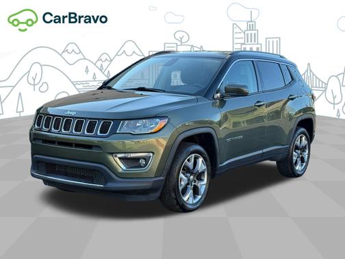 Olive Green Pearlcoat 2020 Jeep Compass Limited 4x4