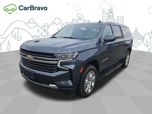 Shadow Gray Metallic 2021 Chevrolet Suburban LT