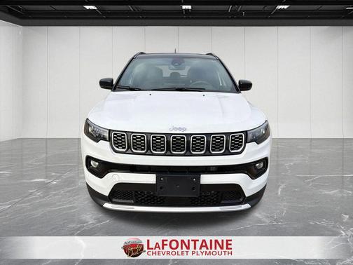 Bright White Clearcoat 2025 Jeep Compass Limited