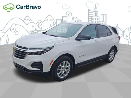 Summit White 2024 Chevrolet Equinox LS