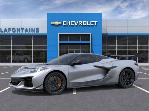 Blade Silver Matte 2026 Chevrolet Corvette ZR1