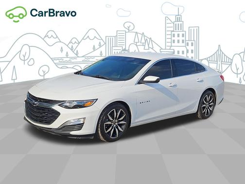 Summit White 2021 Chevrolet Malibu RS