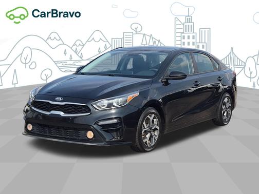 Aurora Black 2020 Kia Forte LXS
