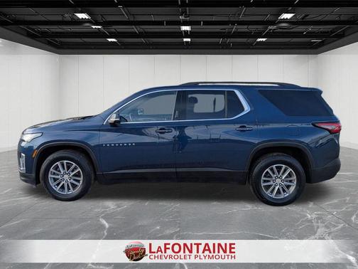 Northsky Blue Metallic 2023 Chevrolet Traverse LT Cloth