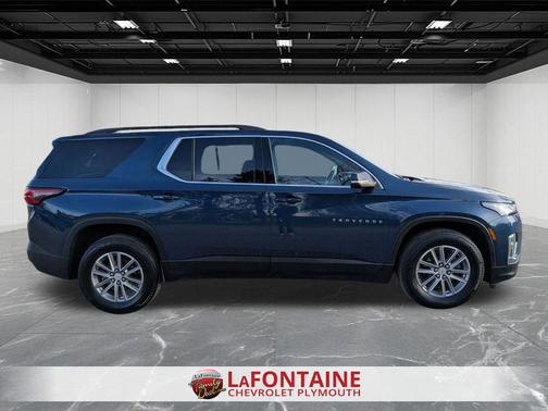 Northsky Blue Metallic 2023 Chevrolet Traverse LT Cloth