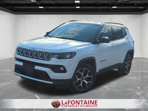 Bright White Clearcoat 2025 Jeep Compass Limited