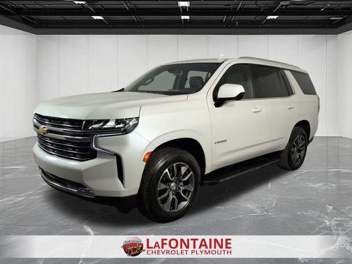 Iridescent Pearl Tricoat 2021 Chevrolet Tahoe LT