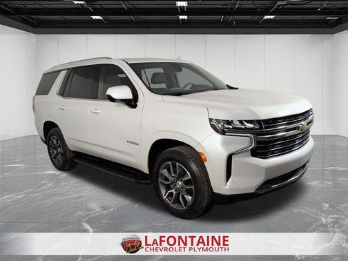 Iridescent Pearl Tricoat 2021 Chevrolet Tahoe LT