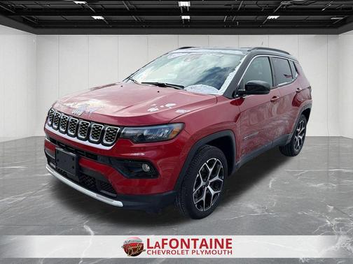 Red Hot Pearlcoat 2025 Jeep Compass Limited