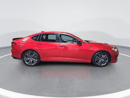 Red 2022 Acura TLX A-Spec