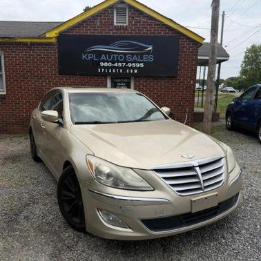 Champagne Beige Metallic 2012 Hyundai Genesis 3.8