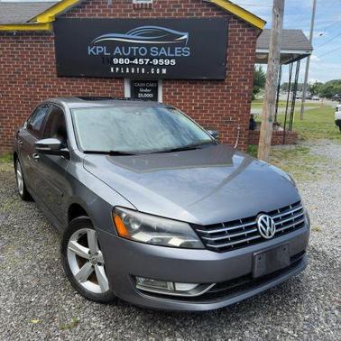 Gray 2014 Volkswagen Passat 1.8T Auto SEL Premium