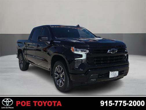 Black 2025 Chevrolet Silverado 1500 RST