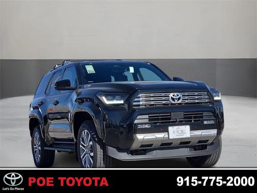 Black 2026 Toyota 4Runner Limited