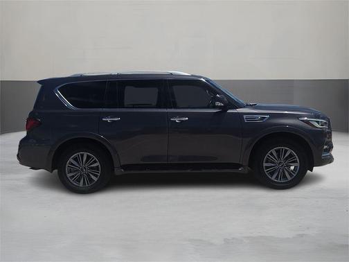 Anthracite Gray 2024 INFINITI QX80 Luxe
