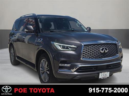 Anthracite Gray 2024 INFINITI QX80 Luxe