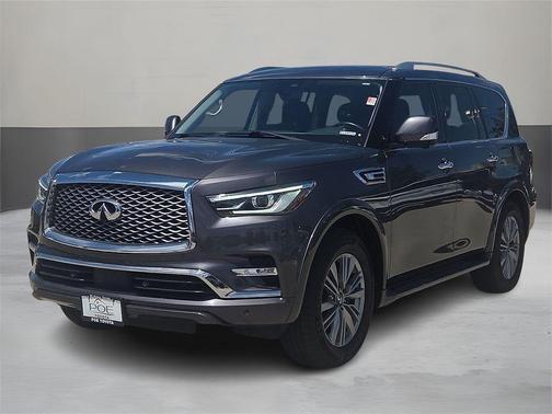 Anthracite Gray 2024 INFINITI QX80 Luxe