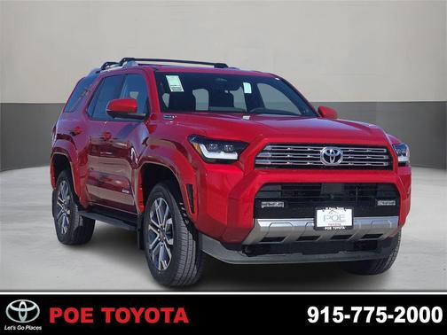 Supersonic Red 2026 Toyota 4Runner Limited