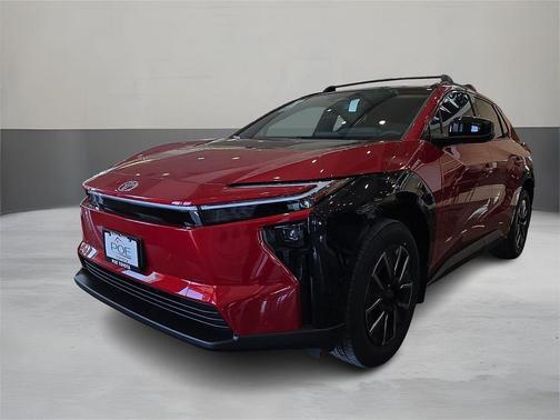 Supersonic Red 2026 Toyota bZ XLE Plus