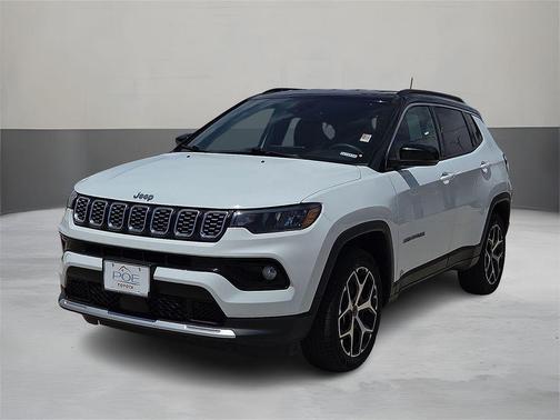 Bright White Clearcoat 2025 Jeep Compass Limited