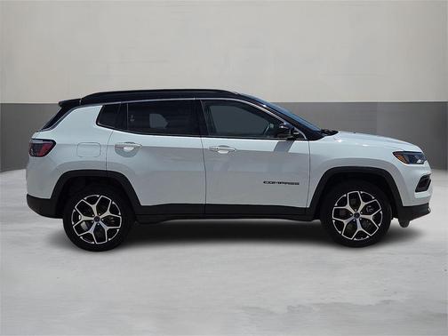Bright White Clearcoat 2025 Jeep Compass Limited