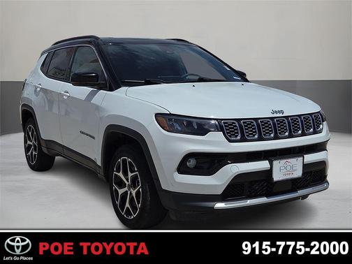 Bright White Clearcoat 2025 Jeep Compass Limited