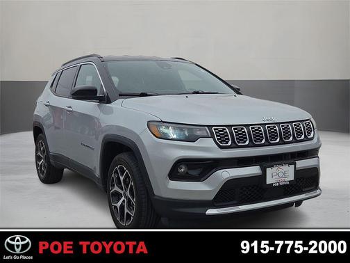 Silver Zynith Metallic Clearcoat 2025 Jeep Compass Limited