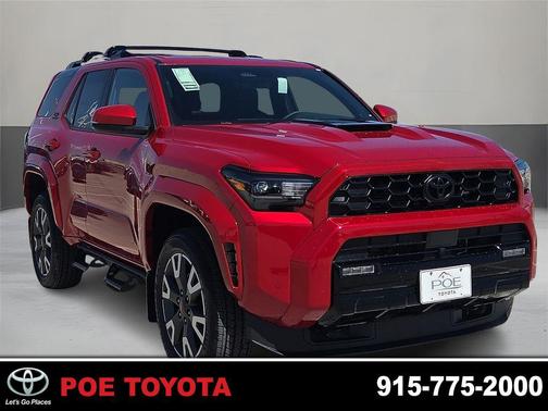 Supersonic Red 2026 Toyota 4Runner TRD Sport