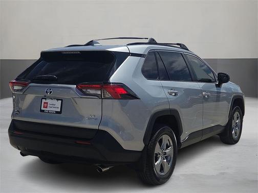 Silver Sky Metallic 2024 Toyota RAV4 Hybrid LE
