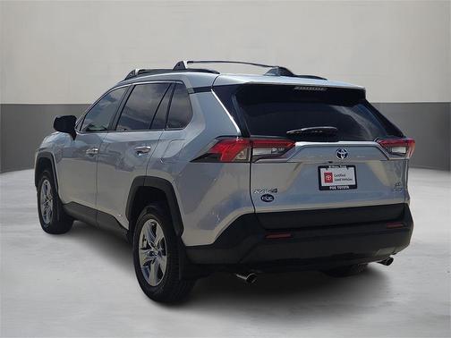 Silver Sky Metallic 2024 Toyota RAV4 Hybrid LE