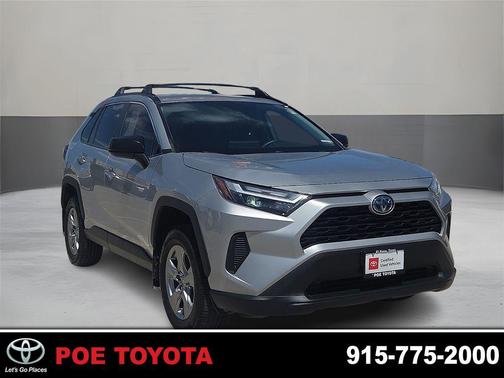 Silver Sky Metallic 2024 Toyota RAV4 Hybrid LE