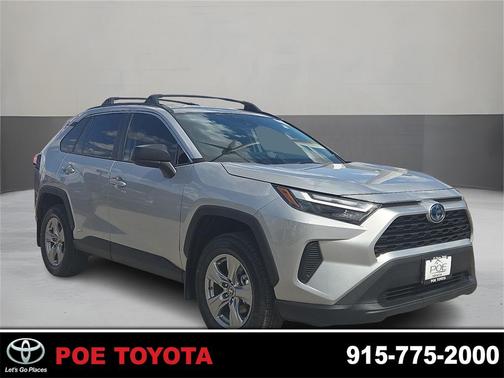 Silver Sky Metallic 2024 Toyota RAV4 Hybrid LE