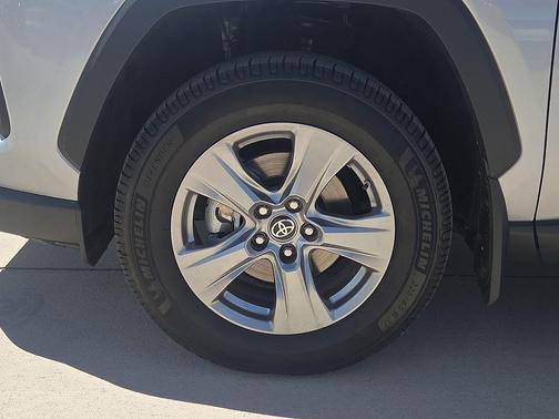 Silver Sky Metallic 2024 Toyota RAV4 Hybrid LE