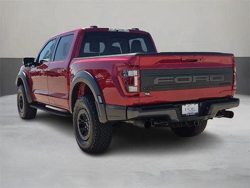 Rapid Red Metallic Tinted Clearcoat 2023 Ford F-150 Raptor