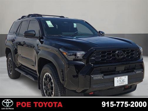 Black 2026 Toyota 4Runner TRD Off Road Premium