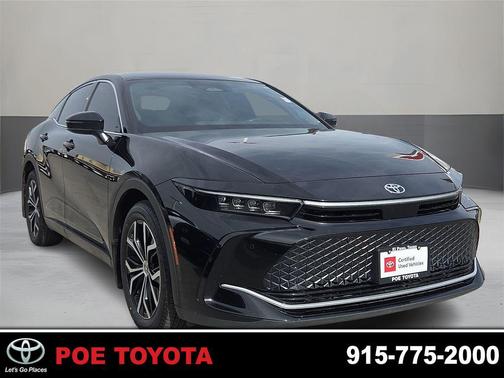 Black 2024 Toyota Crown Limited