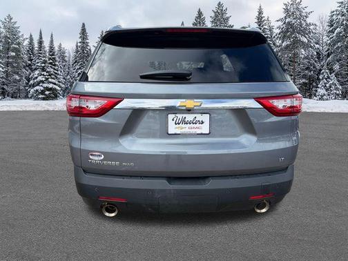 Satin Steel Metallic 2019 Chevrolet Traverse LT Leather
