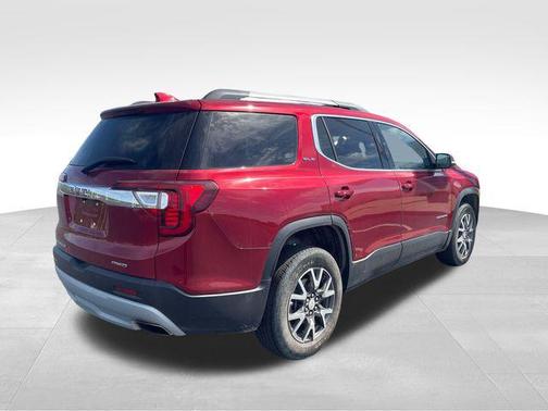 Volcanic Red Tintcoat 2023 GMC Acadia AWD SLE