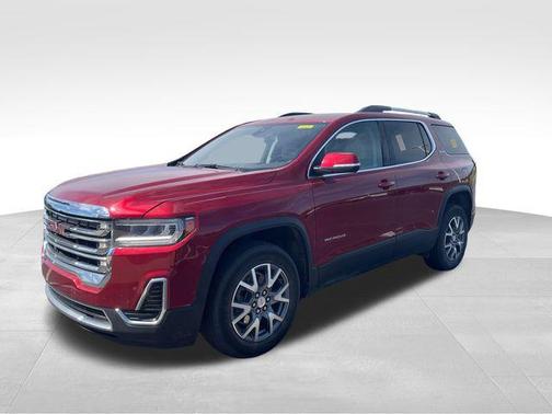 Volcanic Red Tintcoat 2023 GMC Acadia AWD SLE