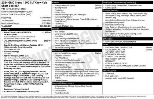 2024 GMC Sierra 1500 SLT