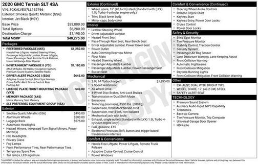 2020 GMC Terrain SLT
