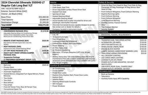 2024 Chevrolet Silverado 3500 LT