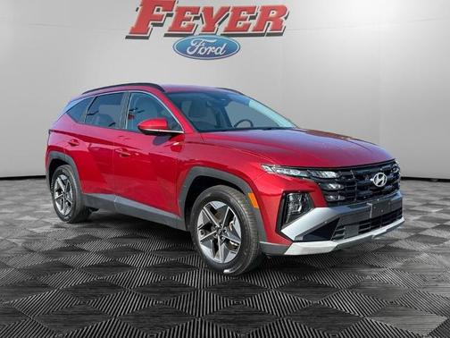 Red Metallic 2025 Hyundai TUCSON SEL