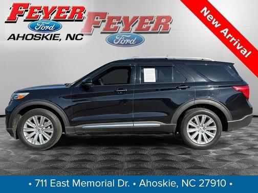AGATE BLACK METALLIC 2020 Ford Explorer LIMITED