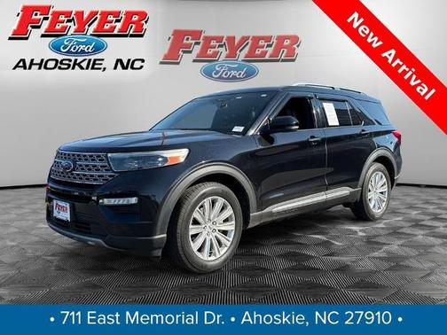 AGATE BLACK METALLIC 2020 Ford Explorer LIMITED