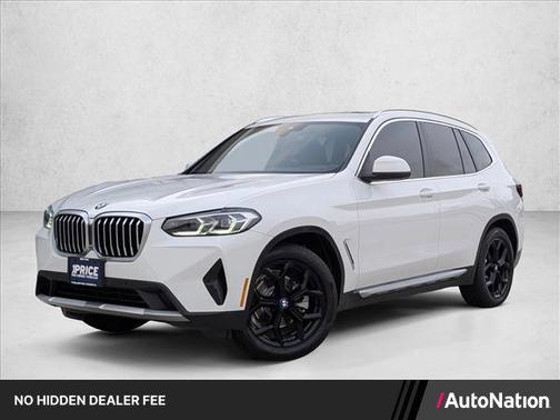 Alpine White 2022 BMW X3 sDrive30i